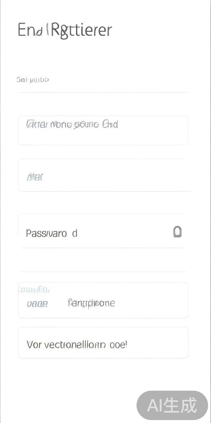填写注册信息
按照提示填写手机号、设置密码以及验